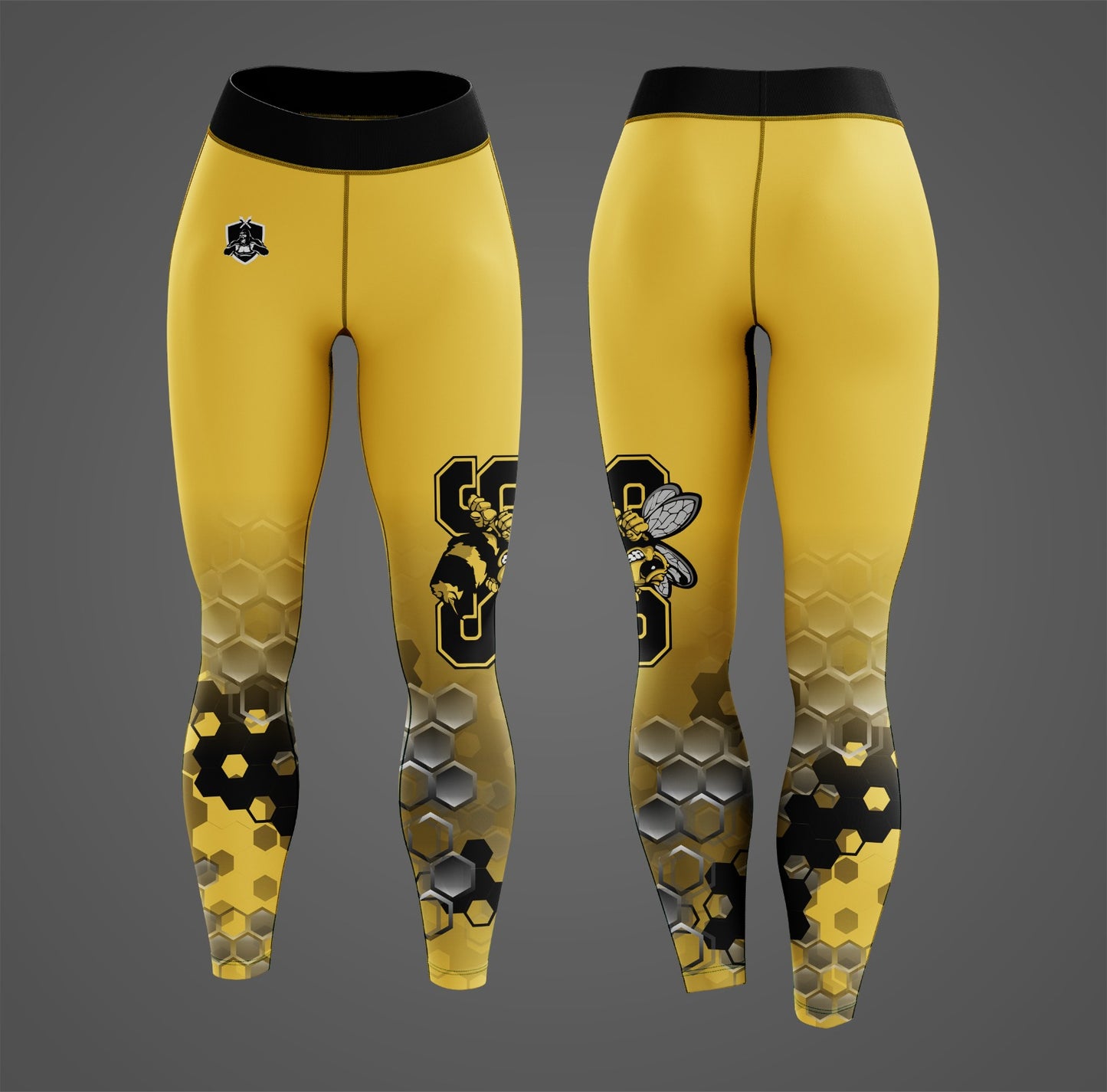 Hornets Leggings Grey