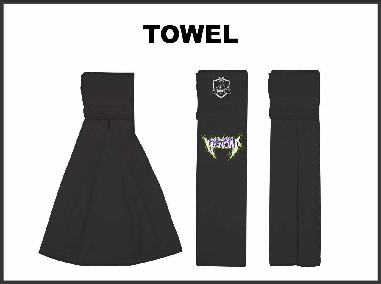 Weslaco Venom Sweat Towel