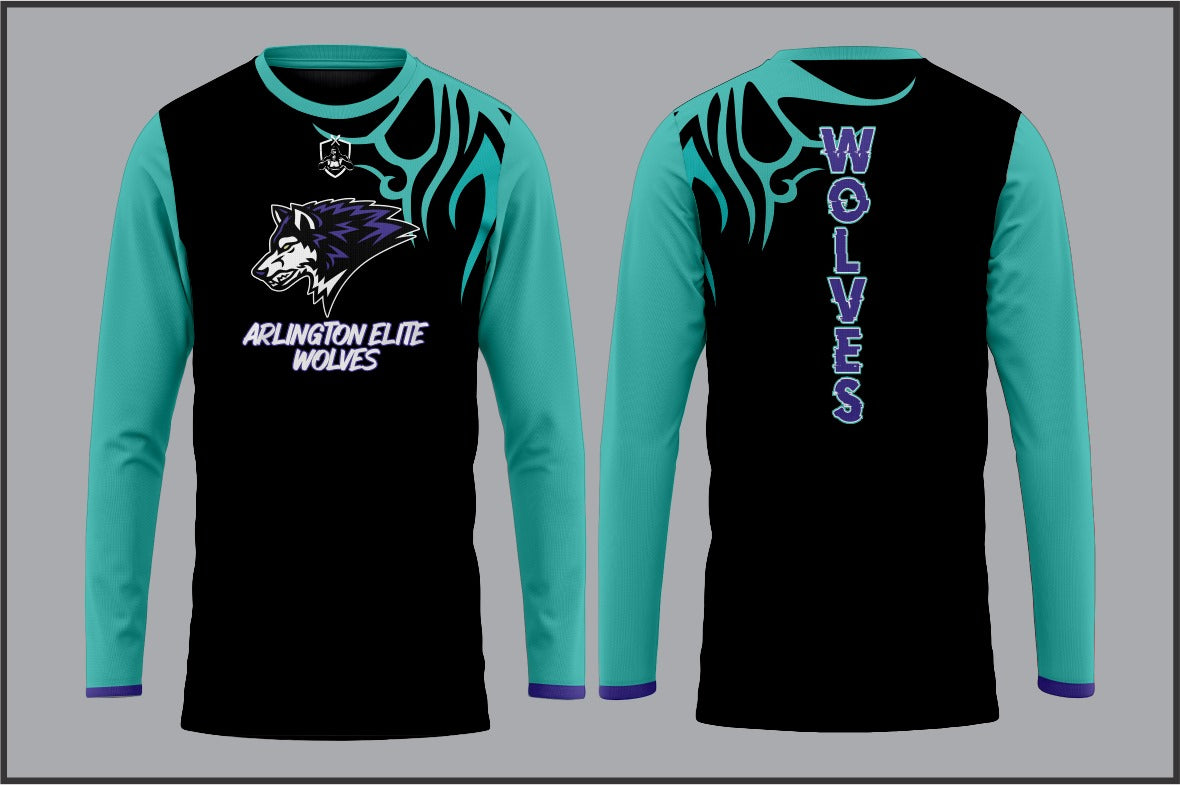 Wolves Tribal Shirt (Long)