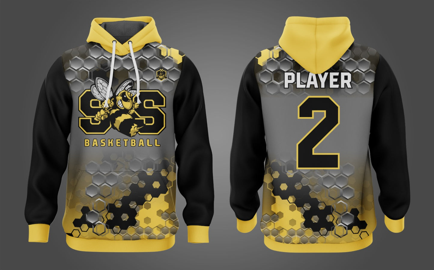 Hornets Hoodie Gray