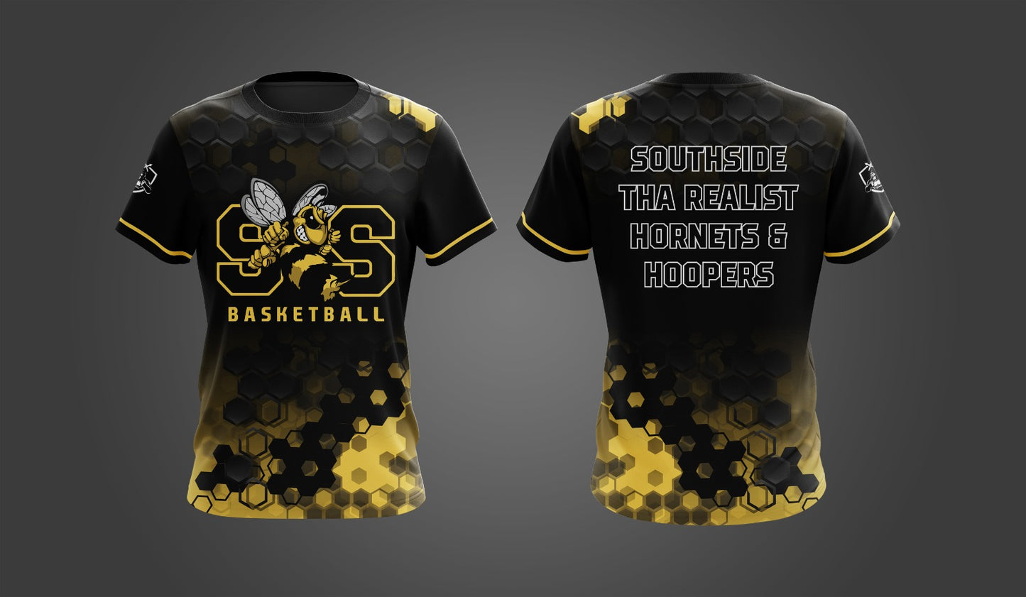 Hornets "Tha Realist" Graphic T-Shirt Black