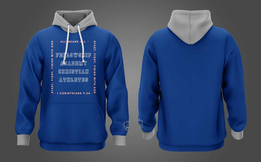 Start, Fight, Finish with God Hoodie