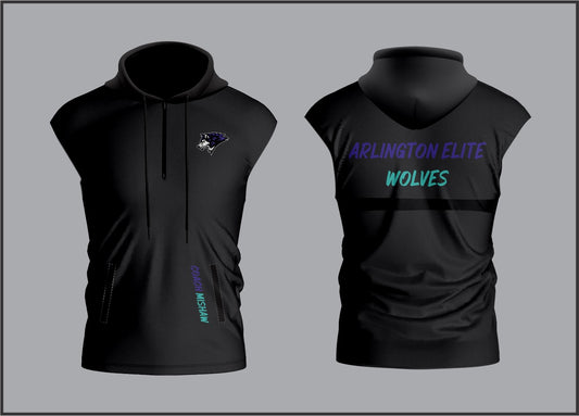 Wolves Sleeveless Hoodie