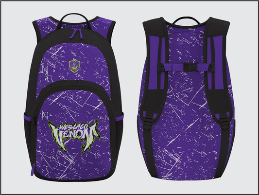 Venom Personalized Backpack Purple