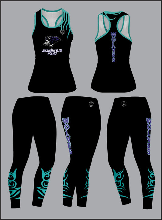 Lady Wolves Tank Leggings